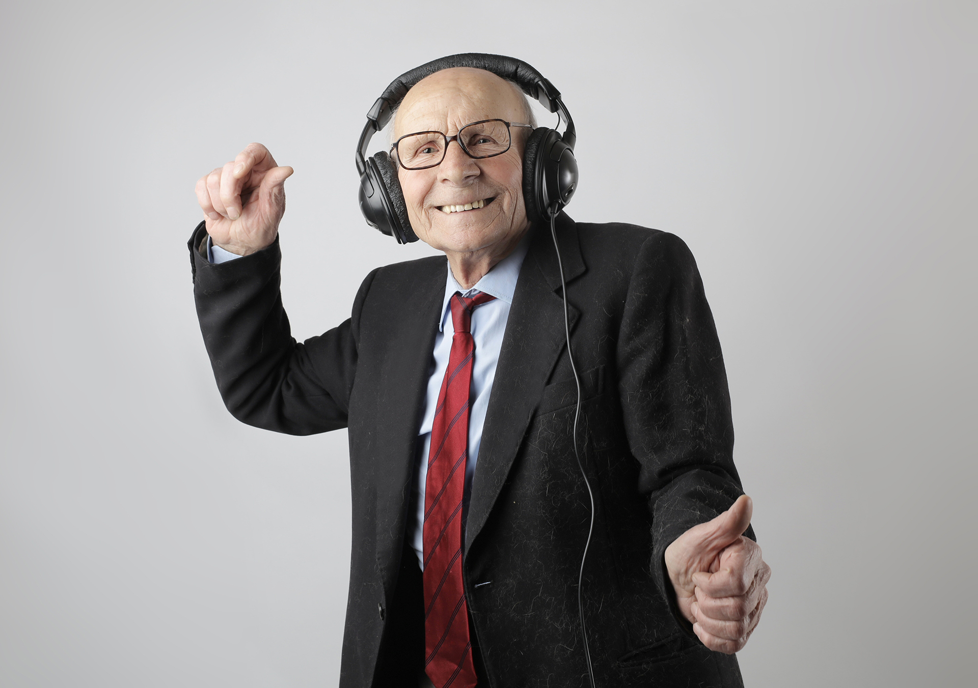 Old man dancing. Hearing loss levels. Hearing Loss Help - Forums and Discussions